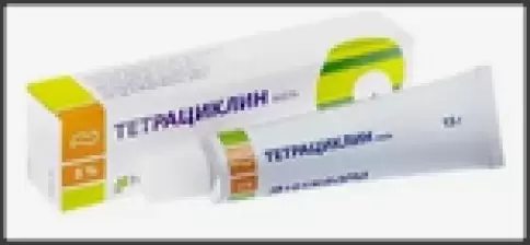 Мазь тетрациклиновая Туба 3% 15г