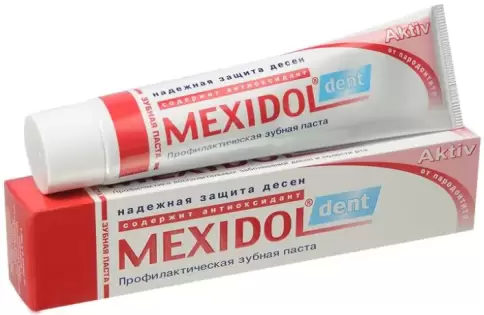 Мексидол Дент Актив Зубная паста 100г произодства Контракт