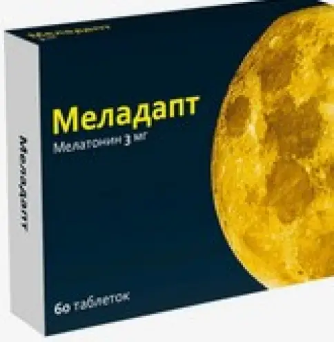 Меладапт Таблетки п/о 3мг №60 произодства Озон ФК ООО
