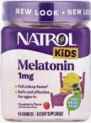 Мелатонин Пастилки жевательные (малина) 1мг №90 от Натрол