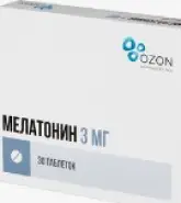 Мелатонин Таблетки 3мг №30 от Аптека Ваша №1 Дмитрия Ульянова 24