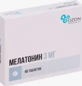 Мелатонин Таблетки 3мг №60 от Озон ФК ООО