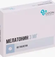 Мелатонин Таблетки 3мг №60 от ЗДОРОВ ру Домодедовская