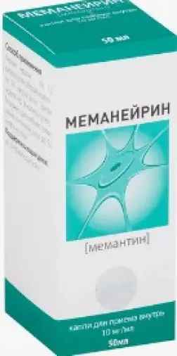 Меманейрин Капли 10мг/мл 50мл произодства БИС ЗАО