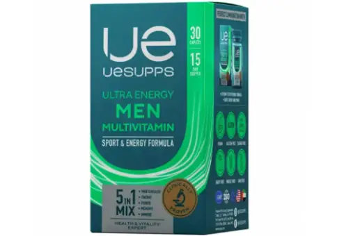 Мен Мультивитамин Формула UESUPPS Ultra Energy