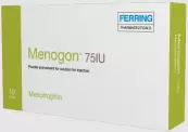 Меногон Ампулы 75 МЕ №10+р-ль от Не определен