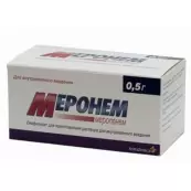 Меронем в/в Флакон 500мг №10 от Пфайзер