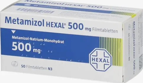 Metamizol HEXAL Метамизол Гексал Таблетки 500 мг №50