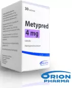 Метипред Таблетки 4мг №30 от Орион Фарма