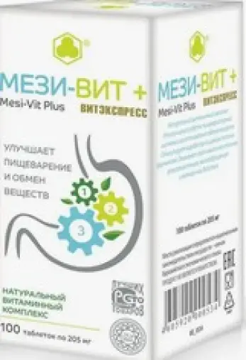 Мези-вит+ Таблетки №100 произодства Парафарм ПК ЗАО