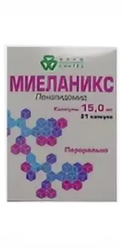 Миеланикс Капсулы 15мг №21 произодства Фарм-Синтез АО