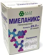 Миеланикс Капсулы 25мг №21 от Капсула