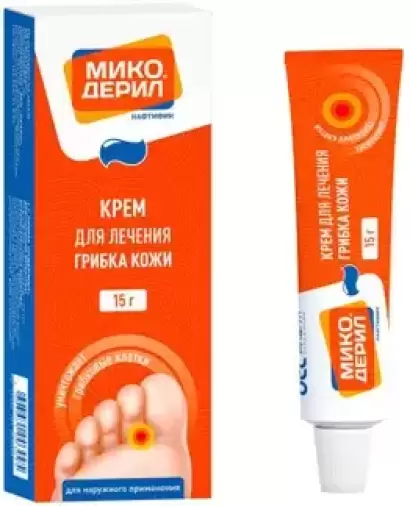 Микодерил Крем 1% 15г произодства Отисифарм ОАО