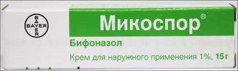 Микоспор Крем 1% 15г произодства Не определен