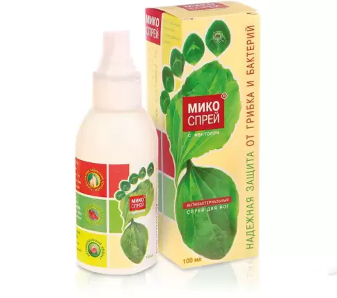 Микоспрей Спрей 100мл произодства РеалКосметикс ЗАО