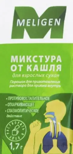 Микстура от кашля сух.