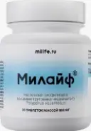 Милайф Таблетки 500мг №30 от ЗДОРОВ ру Домодедовская