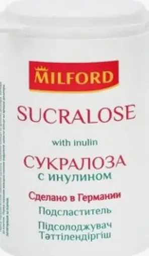 Милфорд Зюсс заменитель сахара (сукралоза, инулин)