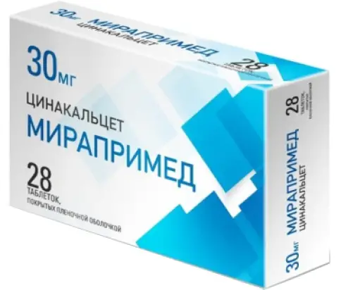 Мирапримед Таблетки п/о 30мг №28 произодства Фармасинтез ОАО