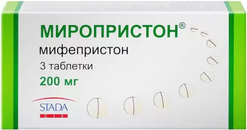 Миропристон Таблетки 200мг №3