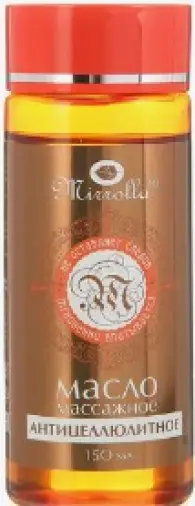 Мирролла масло массажное антицеллюлитное Флакон 150мл произодства Мирра ООО