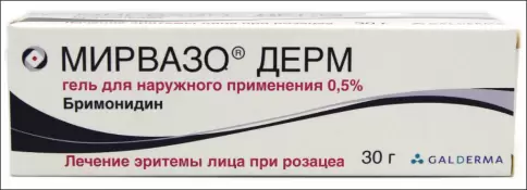 Мирвазо Дерм Гель д/наружн.прим. 0.5% 30г произодства Галдерма