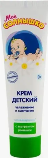 Мое Солнышко Крем детский с ромашкой Туба 100мл произодства Аванта