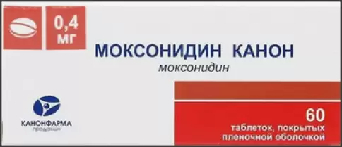 Моксонидин Таблетки п/о 400мкг №60 в Балашихе