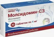 Молсидомин Таблетки 4мг №30 в Одинцово от Аптека Диалог Одинцово Любы Новоселовой бульвар