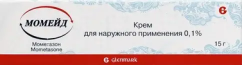 Момейд Крем 0.1% 15г произодства Гленмарк Фармасьютикалз