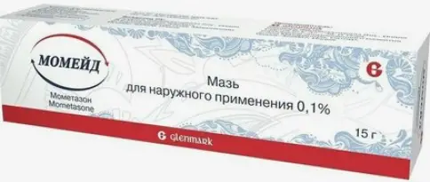 Момейд Мазь 0.1% 15г произодства Гленмарк Фармасьютикалз