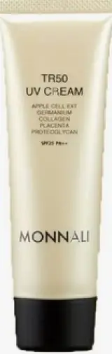 МОННАЛИ MONNALI TR50 UV CREAM Солнцезащитный уходовый крем для лица Туба 50г произодства Моннали