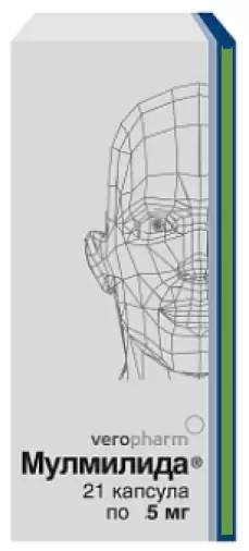Мулмилида Капсулы 5мг №21 произодства Верофарм ЗАО