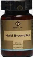 Мульти В-комплекс Tetralab Таблетки №60 в СПБ (Санкт-Петербурге) от Алоэ Богатырский пр-кт д4 лит А