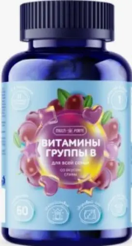 Мульти-В MultiForte Пастилки мармеладные №60 произодства Оптинор