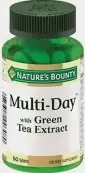 Мультидэй вит.комплекс с экстр.зелёного чая Таблетки №50 от Нэйчерс Баунти