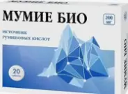 Мумие Био Таблетки 200мг №20 в Саратове от Аптека Эконом Саратов 1-я Беговая 6-12