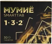 Мумие Smarttab Таблетки п/о 515мг №30 от 36,6 Аптека №58