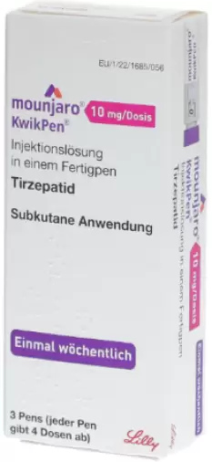 Мунджаро (Mounjaro) КвикПен Р-р д/п/к введ., шпр-ручка 10мг/доза 4дозы №3 в Ростове-на-Дону
