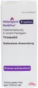 Мунджаро (Mounjaro) КвикПен Р-р д/п/к введ., шпр-ручка 5мг/доза 4дозы №3 от Элли Лилли