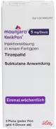 Мунджаро (Mounjaro) КвикПен Р-р д/п/к введ., шпр-ручка 5мг/доза 4дозы №3 от Капсула