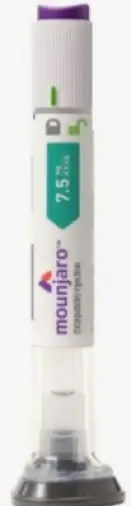 Мунджаро (Mounjaro) КвикПен Р-р д/п/к введ., шпр-ручка 7.5мг/доза 4дозы №3