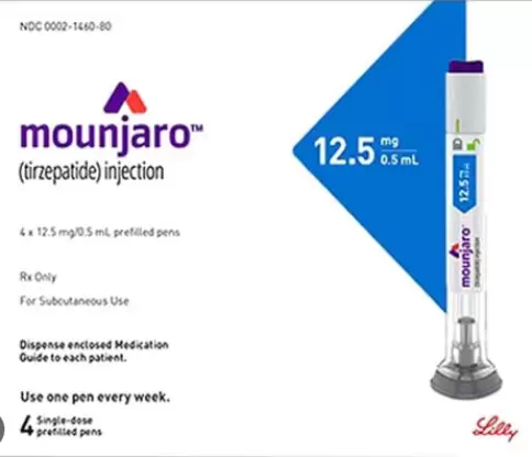 Мунджаро (Mounjaro) Р-р д/п/к введ., шпр-ручка 12.5мг/0.5мл №4