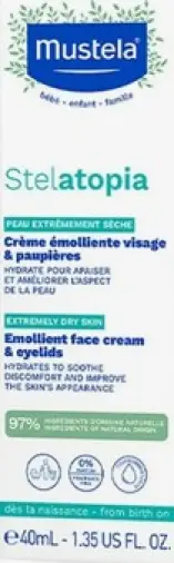 Мустела Стелатопия крем-эмолент для лица Mustela Stelatopia Туба 40мл произодства Mustela (Мустела)