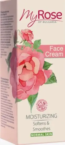 My Rose of Bulgaria Май Роуз оф Болгария крем для лица увлажняющий дневной Туба 50мл произодства Лавена