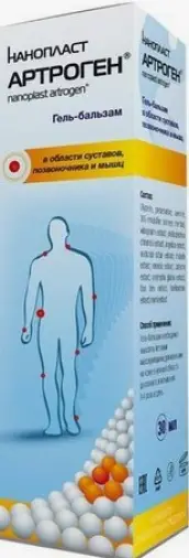 Нанопласт Артроген гель-бальзам Туба 30мл произодства Гуйчжоу Мяояо Фармасьют.