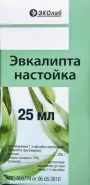 Настойка эвкалипта Флакон 25мл от ЛКМ-Фарма
