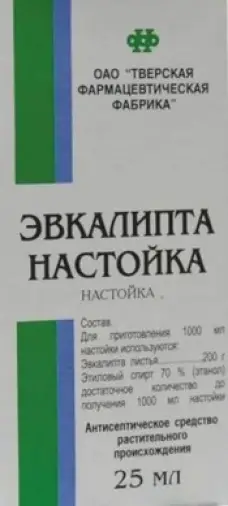 Настойка эвкалипта