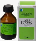 Настойка мяты перечной Флакон 25мл от Ф. фабрика (Тула)