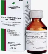 Настойка перца стручкового Флакон 25мл от Магнит Аптека Кронштадтский б-р 30 Б